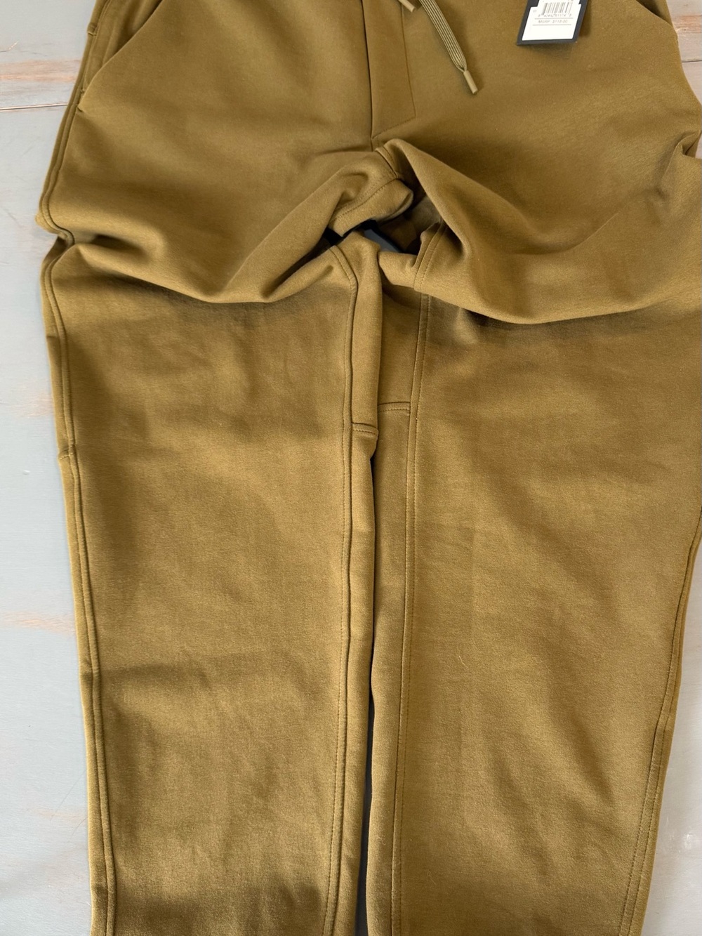 Brand New With Tags: Ten Thousand Olive/Tan Jogger Pants with Drawcord